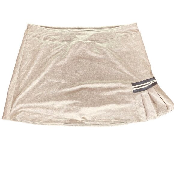 Slazenger Pants - Slazenger Women's Gray & Navy Golftini Side Pleated Skort